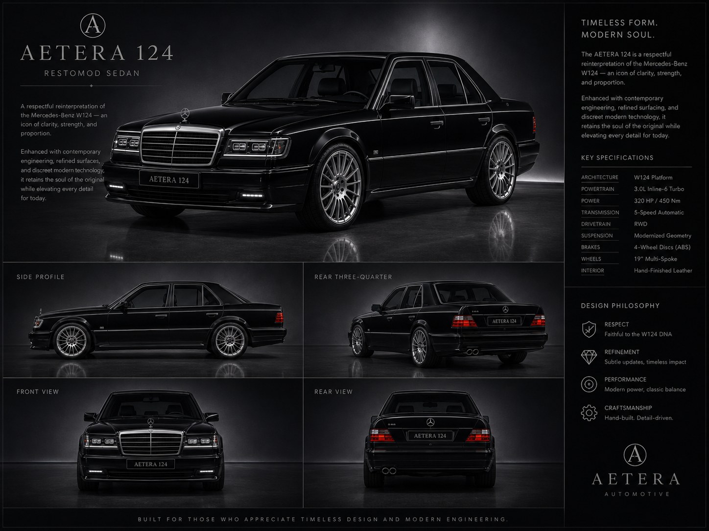 AETERA W124 nera